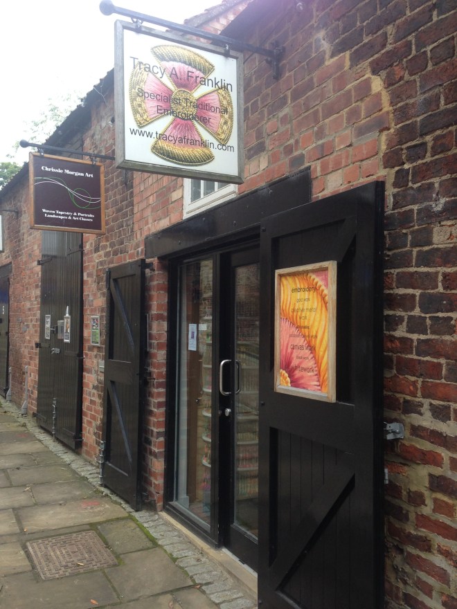 Tracy Franklin's studio.