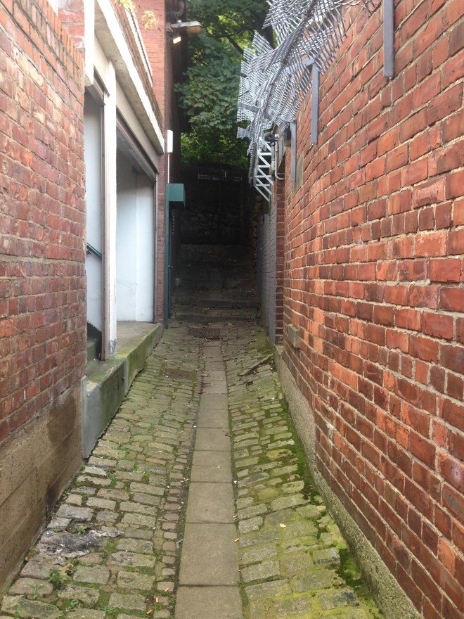 The other alleyway.